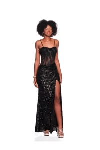 Dave & Johnny Dress 12855