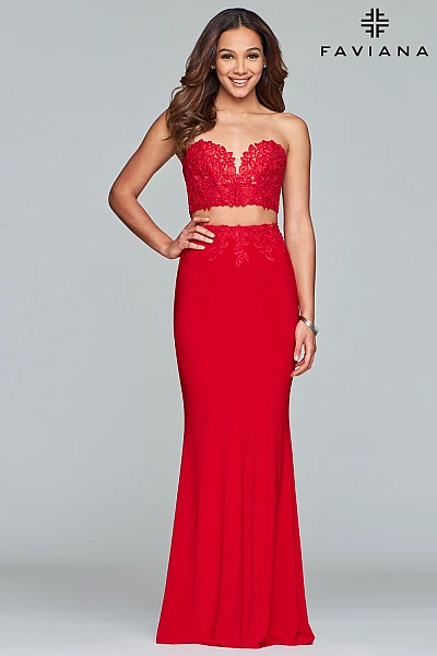 Faviana Dress 10008