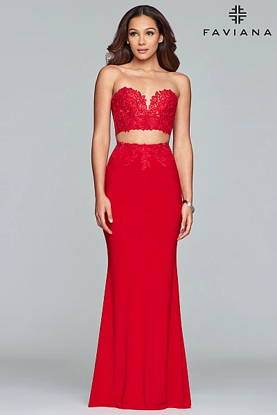 Faviana Dress 10008