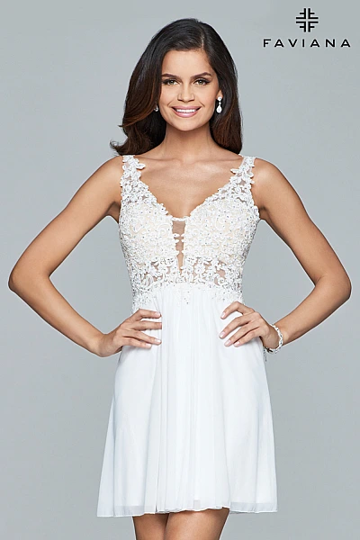Faviana Dress 8070