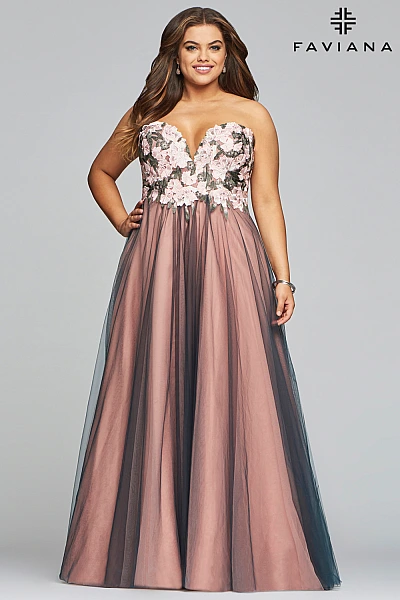 Faviana Dress 9467