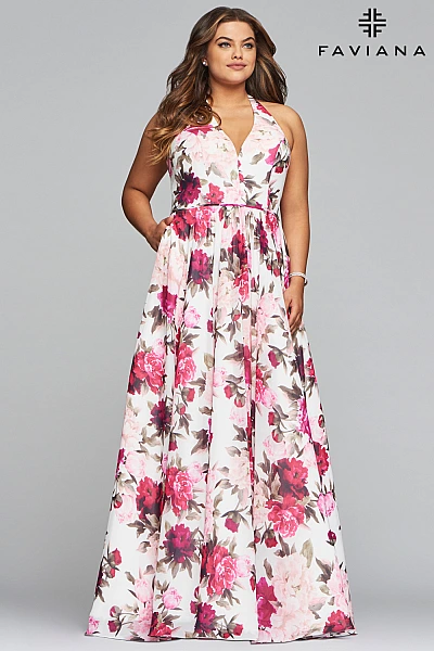Faviana Dress 9468