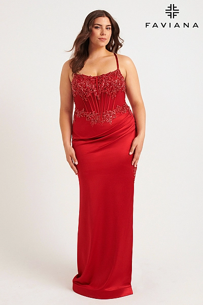 Faviana Dress 9592